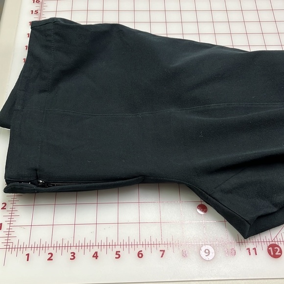 J. JILL Premium Bi-Stretch Minimalist/Career Two Pocket Black Ankle Pant SZ 12 - Picture 10 of 14